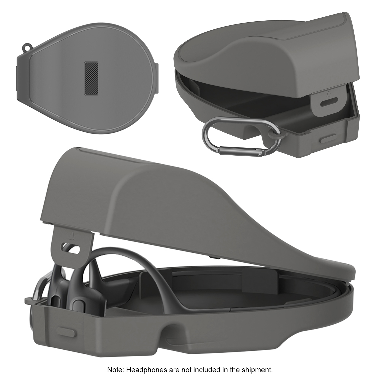 Bone Conduction Running Headphones - Twarde etui na słuchawki do Shokz