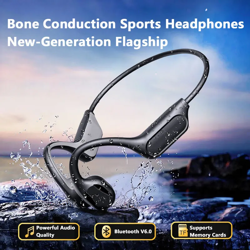Bone Conduction Running Headphones - Nowe słuchawki sportowe IPX8 z przewodnictwem