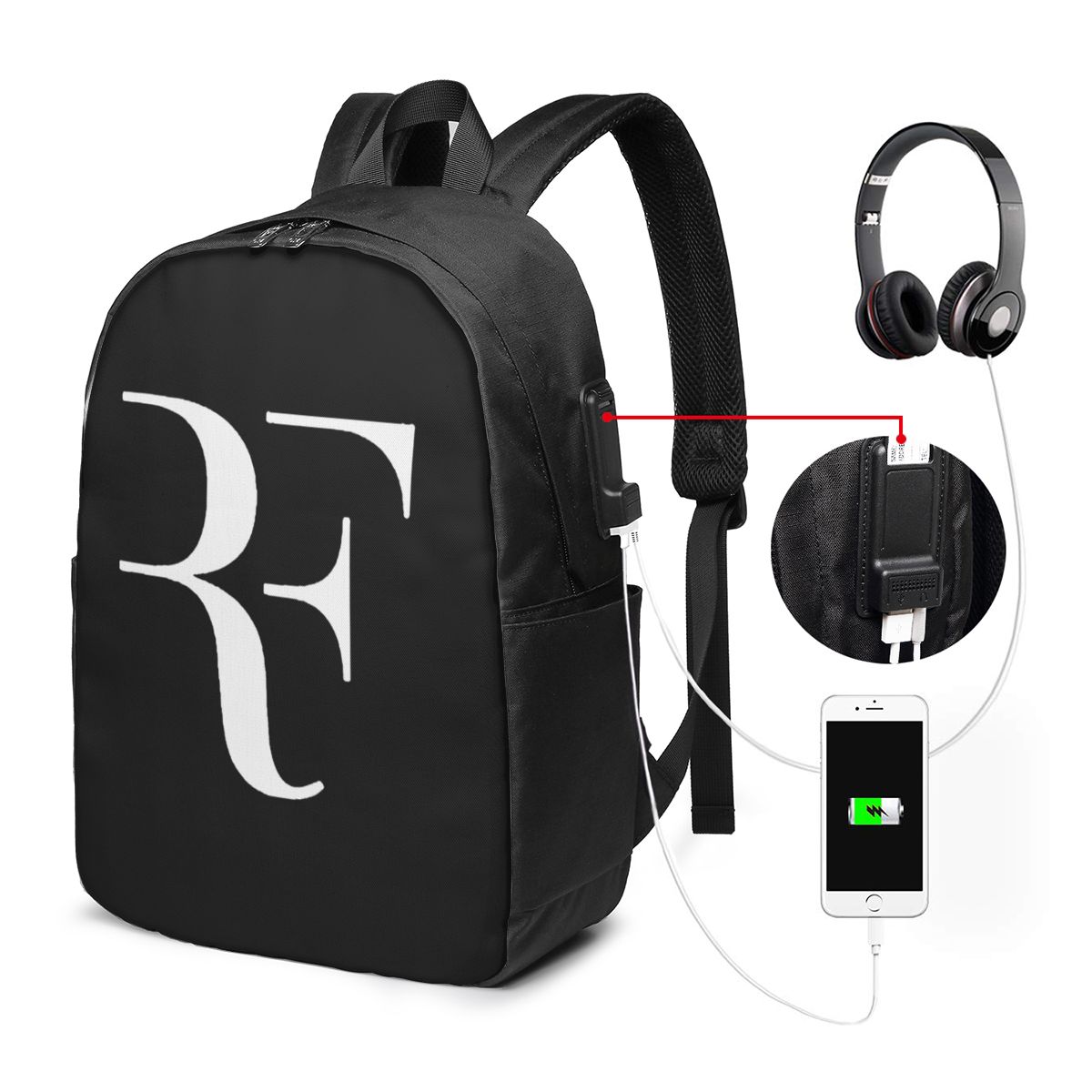 Laptops - Plecak Roger Federer, torba podróżna na