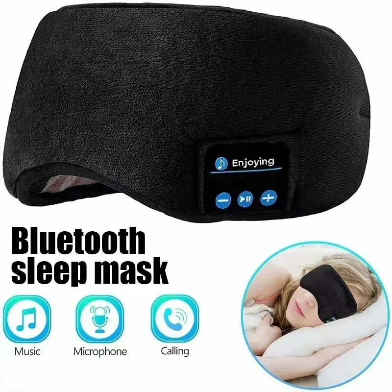 Maska na oczy 3D z słuchawkami – Sleep Mask Headphones Bluetooth recenzja i cena