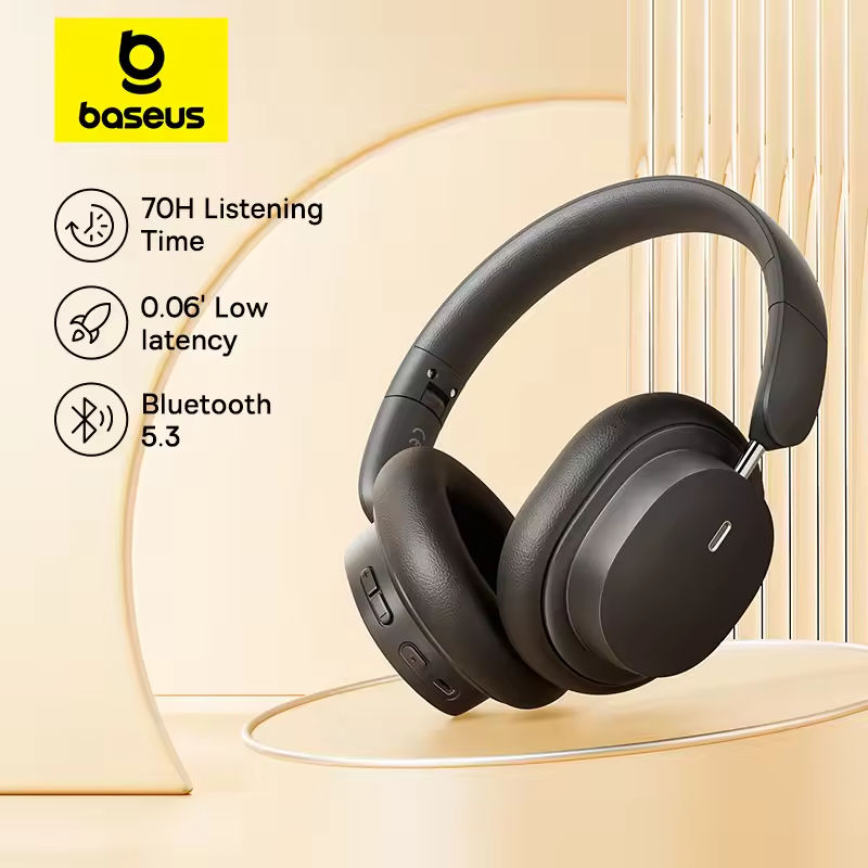 Słuchawki bezprzewodowe Baseus – Anc Wireless Over Ear Headphones recenzja i cena