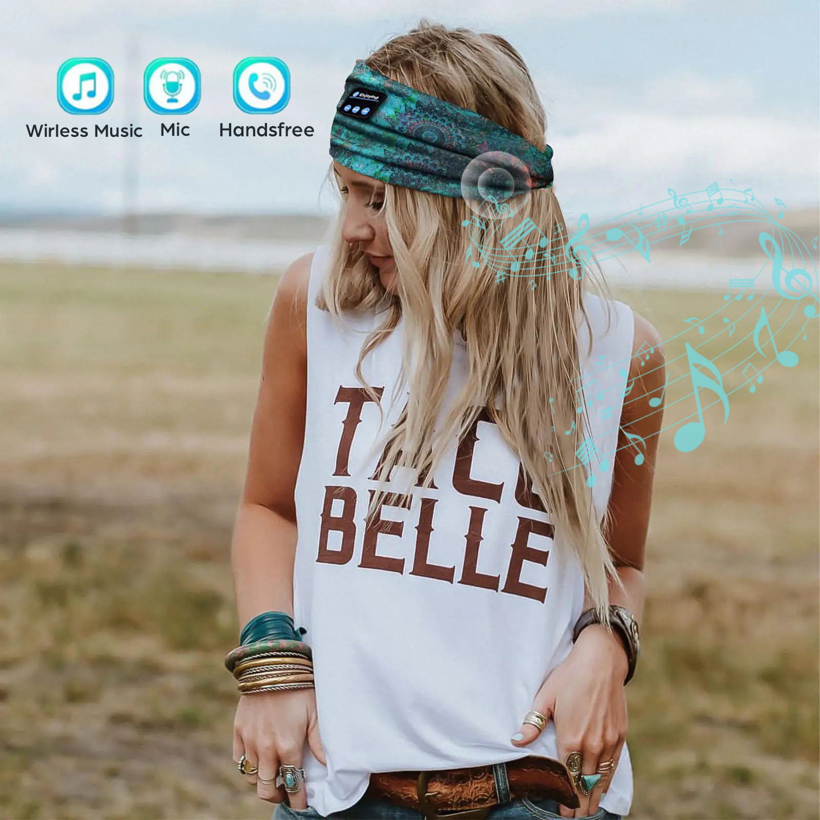 Bezprzewodowe słuchawki Blueto – Sleep Mask Headphones Bluetooth recenzja i cena
