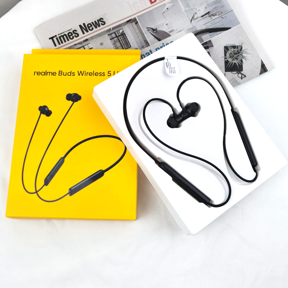 Realme Buds Wireless 5 Lite –  – Magnetic Neckband Sports Earphones recenzja i cena