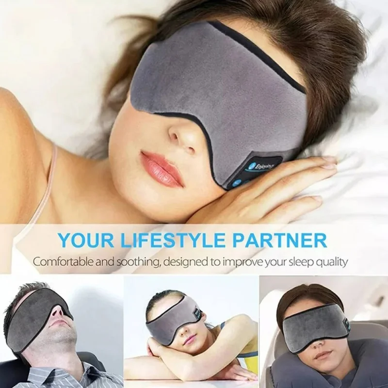 Bezprzewodowa opaska do spania – Sleep Mask Headphones Bluetooth recenzja i cena