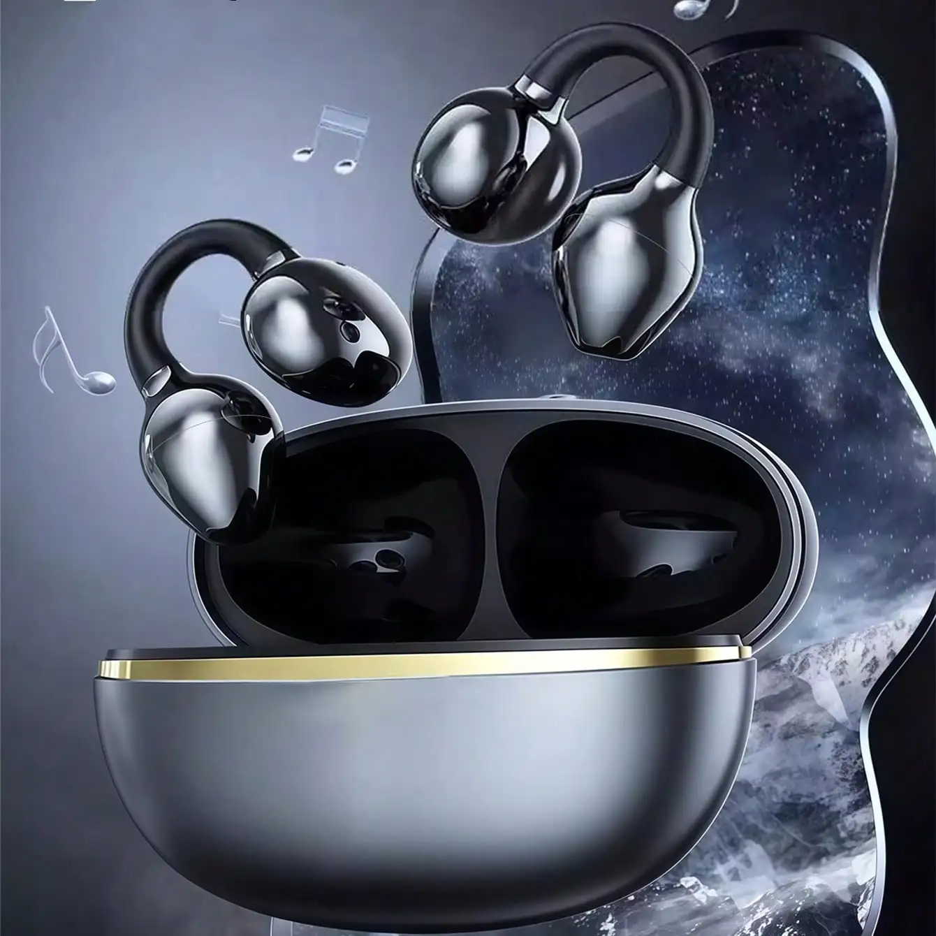 Słuchawki Bluetooth z otwartym – Open Ear Air Conduction Headphones recenzja i cena