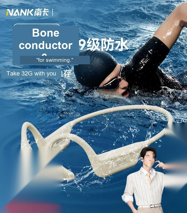 Naużki Bluetooth NANK Runner P – Bone Conduction Running Headphones recenzja i cena