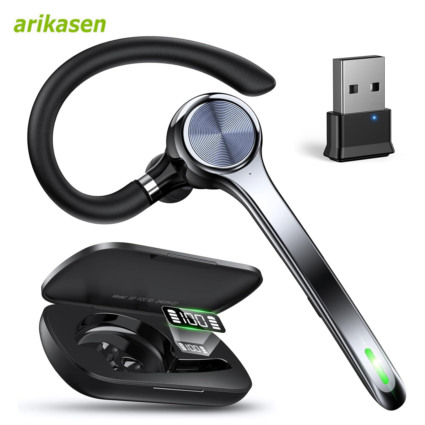 Bezprzewodowy zestaw słuchawko – Open Ear Air Conduction Headphones recenzja i cena