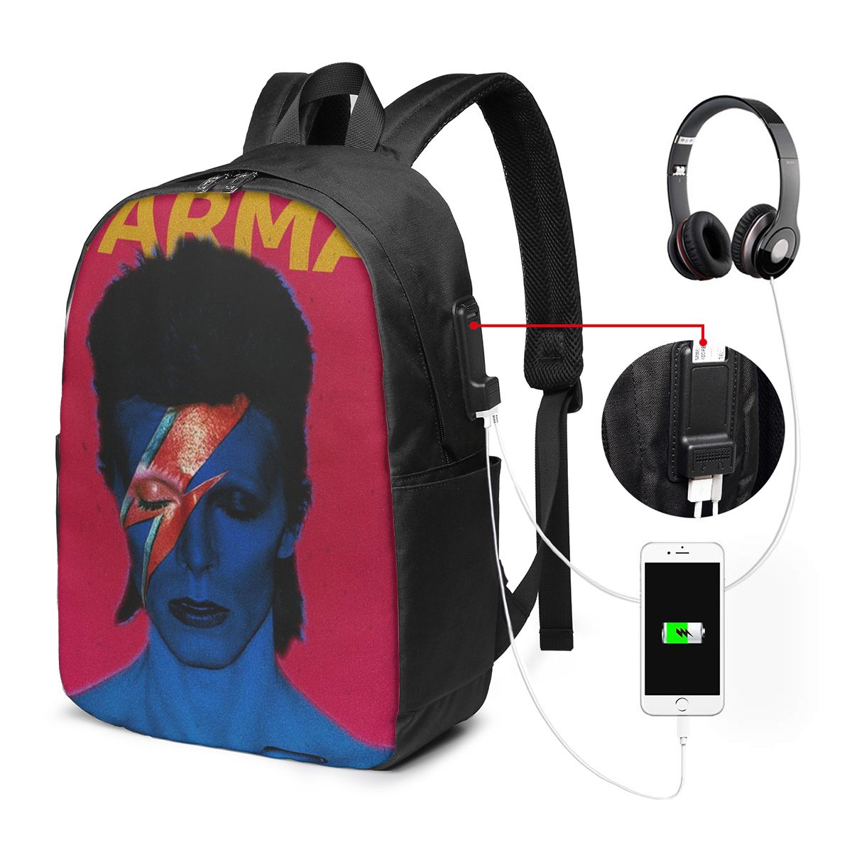 Plecak Davids Bowied, torba po – Laptops recenzja i cena