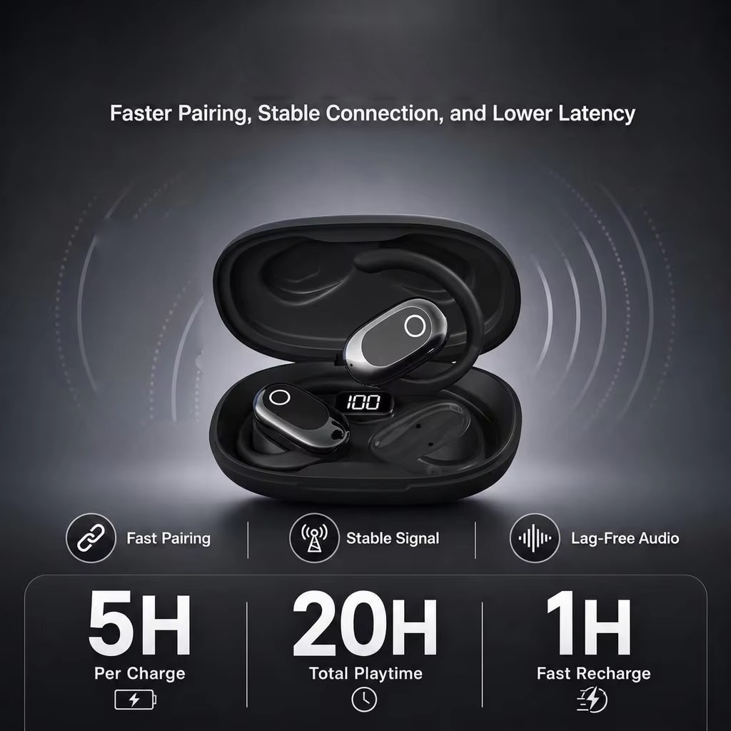 Słuchawki otwarte i bezprzewod – Bone Conduction Running Headphones recenzja i cena