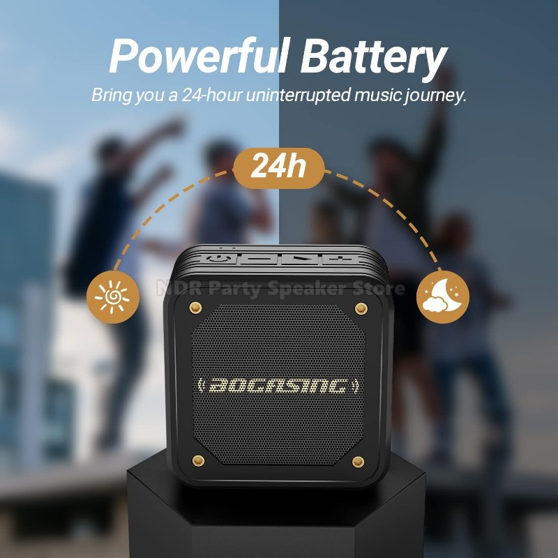 M10 Głośnik 15W BT 5.0 Przenoś – Portable Bluetooth Speaker Waterproof Ipx7 recenzja i cena